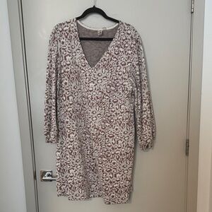 Anthropologie Dolan Leopard Dress
